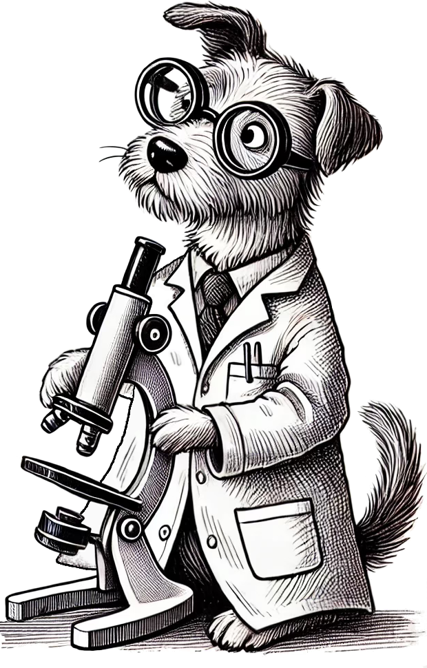 Scientist Dog