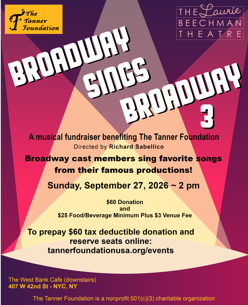 Broadway Sings Broadway 3 promotion flyer